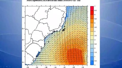 Descargar video: Grande ciclone extratropical no mar do Sudeste