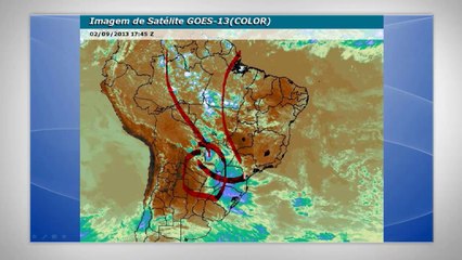 Por que as condições para chuva aumentam no Brasil?