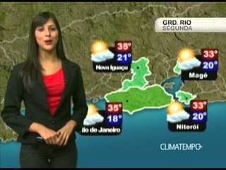 Previsão do Tempo - Segunda 16/09/2013 - Grande Rio