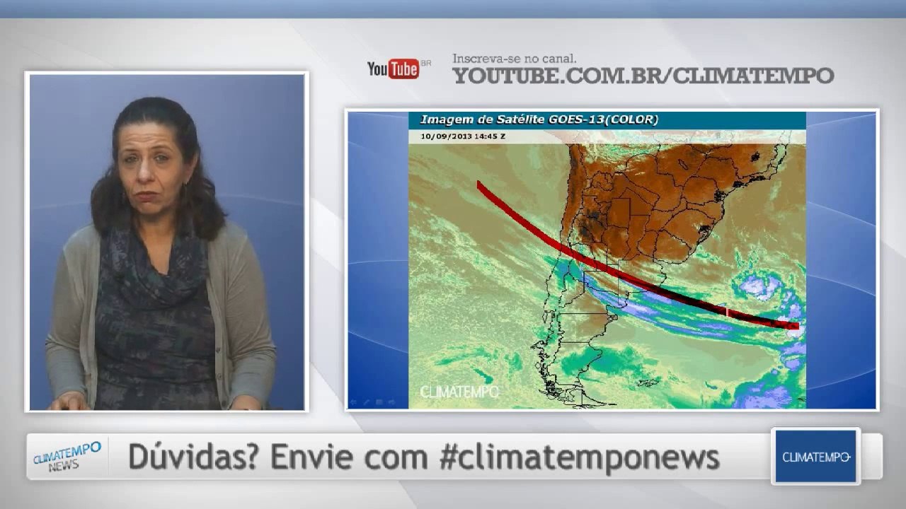 Climatempo News -  Edição das 12h30 - 10/09/2013