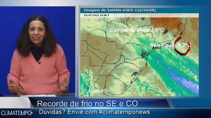 Climatempo News -  Edição das 12h30 - 23/07/2013