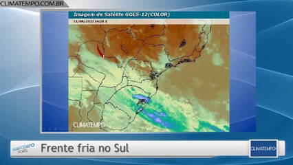 Pode chover no Sudeste e no Centro-Oeste?