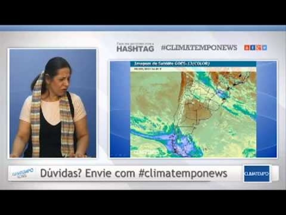 Quantas frentes frias chegam ao Brasil por mês?