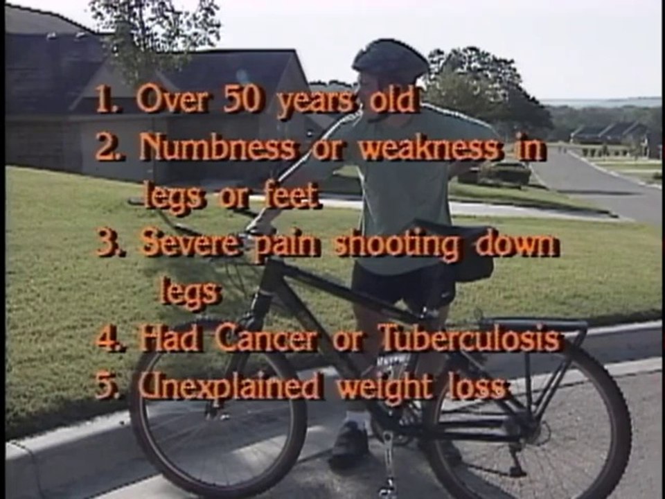 EMERGENCY MEDICINE - BACK PAIN