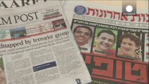 Israel identifica a dos palestinos sospechosos del secuestro de tres jóvenes