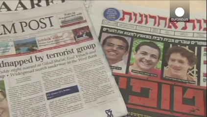 Israel names suspects in West Bank kidnappings