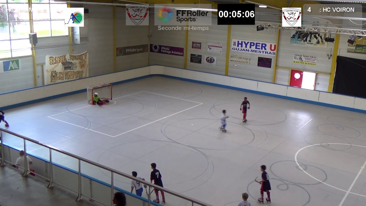 Finales championnat de France de rink Hockey U11 2013/2014 - HC Voiron / HC Dinan Quévert