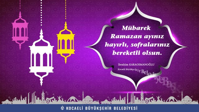 BAŞKAN KARAOSMANOĞLU RAMAZAN MESAJI-2014