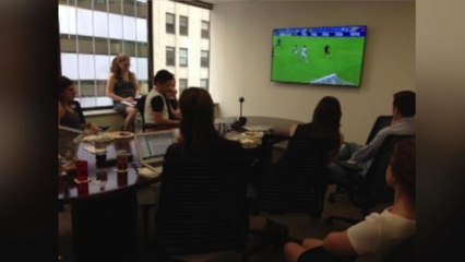 Productivity Came to a Screeching Halt During US vs. Germany Game