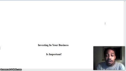 invest in your business