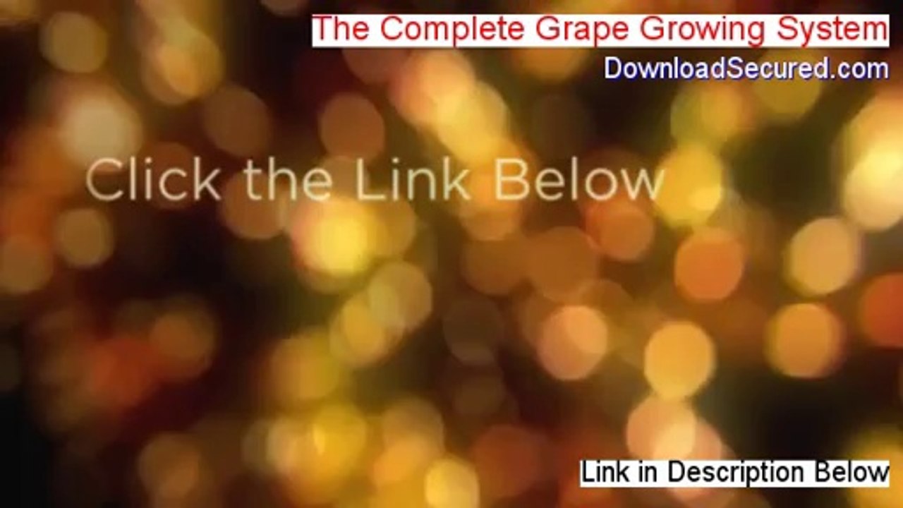 The Complete Grape Growing System Reviewed [Watch this]