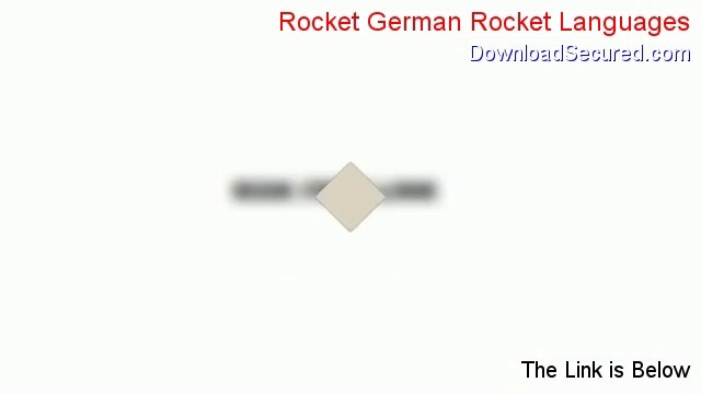 Rocket German Rocket Languages Free Review [Watch my Review]
