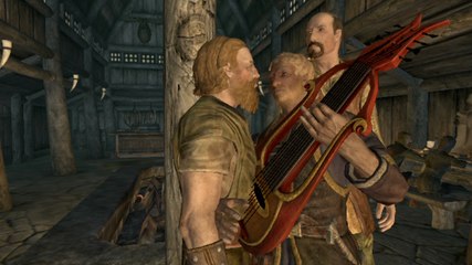 unnecissary long pauses in skyrim song