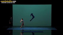 Amerikan Yetenek Yarışmasında Muhteşem Dans ve Projeksiyon Gösterisi