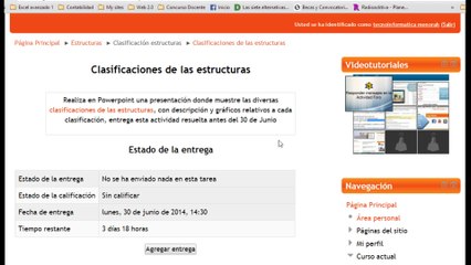 Enviar un archivo solución a una actividad al docente