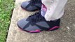 Jordan Shoes Free Shipping,air jordan 7 vii retro  dmp  raptor  charcoal on feet
