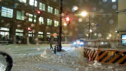 Random Snow driving in the Mountains!