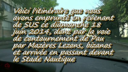 LES W-D.D. MICHOU TUESDAY NEWS - 20 MAI 2014 - FAISONS UN BOUT DE LA ROCADE DE CONTOURNEMENT DE PAU.