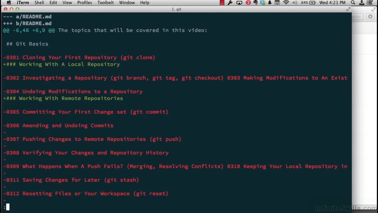 Learning GIT Training Video Tutorial Keeping Your Local Repository In Sync