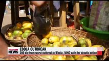 399 die from worst outbreak of Ebola