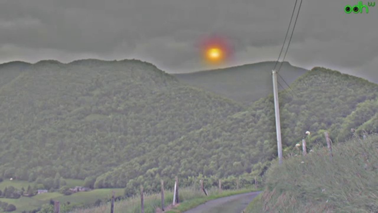 ufo. Ovni dans les Hautes-Pyrénées.