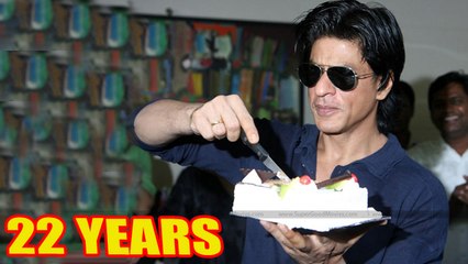 SRK Completes 22yrs In Bollywood| Fans Celebrate On Twitter