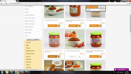 Penguen Ajvar Patlıcanlı Biber Ezmesi  (Acılı)