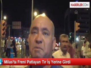 Balataları Yanan Tır Kırmızı Işıkta Bekleyen 3 Araca Çarptı: 2 Yaralı