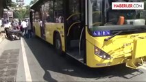 Yolun Karşısına Geçerken Otobüs Çarptı