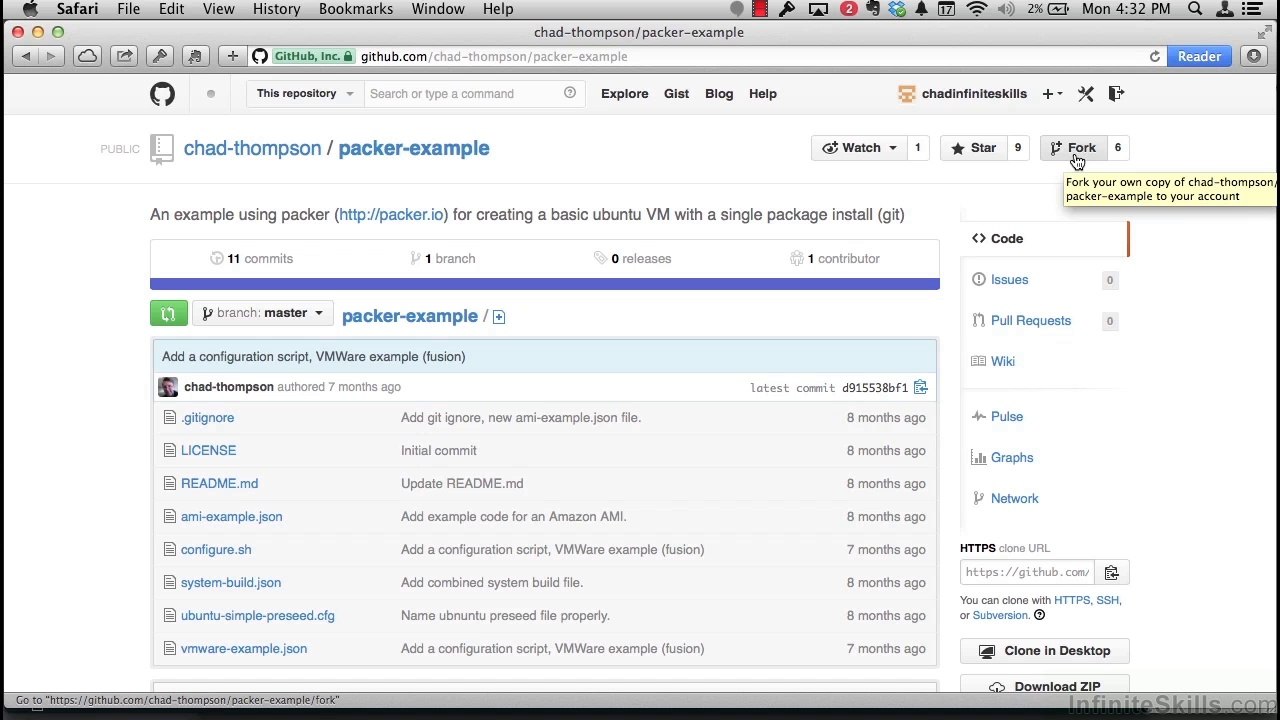Learning GIT Training Video Tutorial Forking Github Repositories