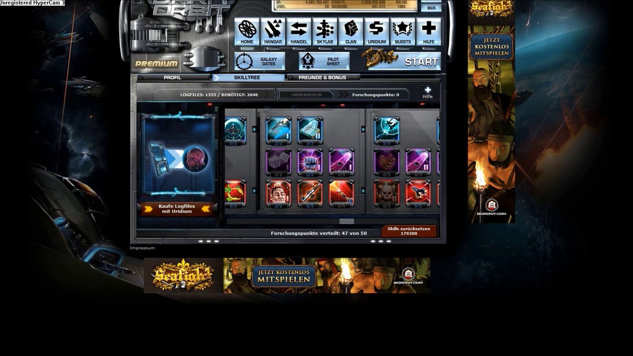 Browser Game -- Darkorbit Staffel 1 Part 39 German