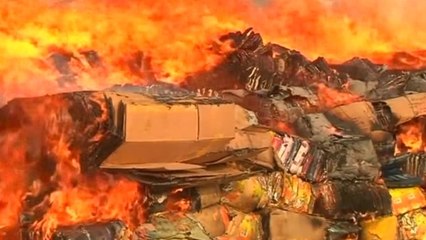 Drugs destroyed for anti-abuse day