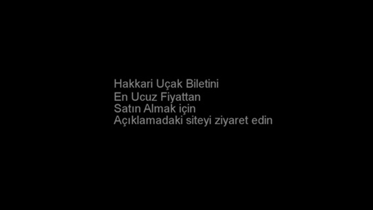 Hakkari Uçak Bileti