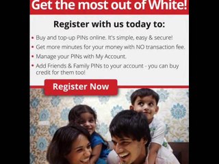 Shop- White Calling Card