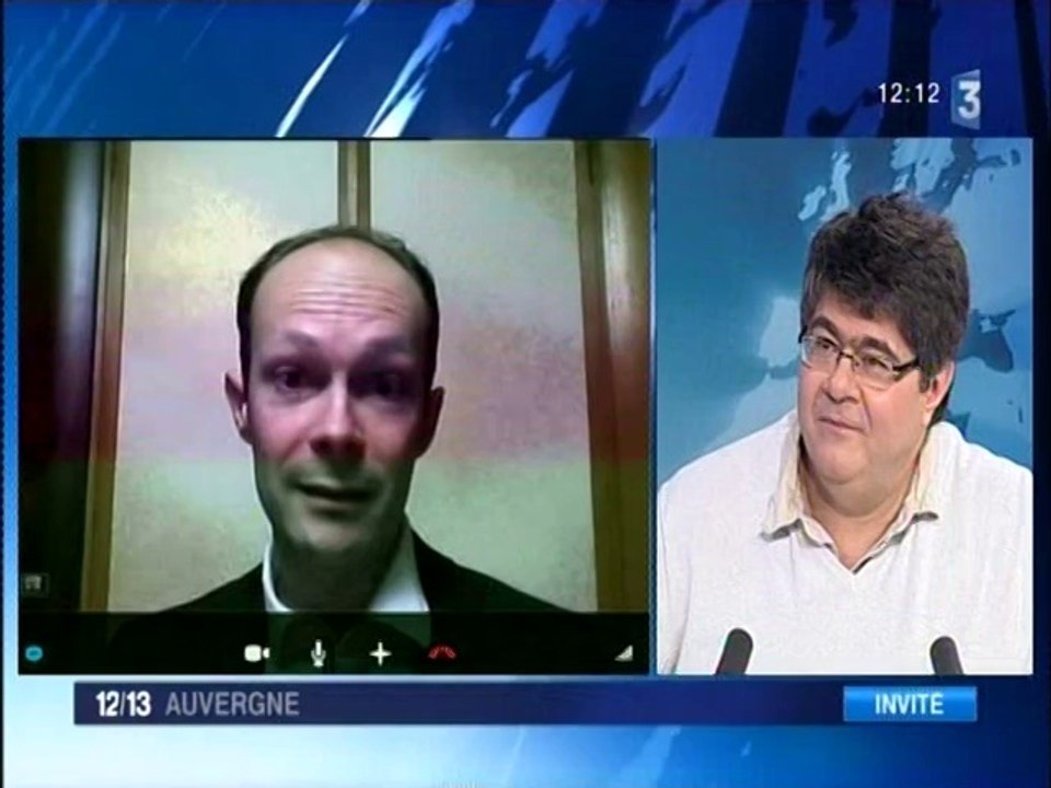 Journal France 3 Auvergne - Florent un Français au Japon