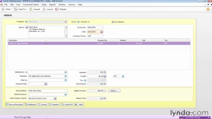 AccountRight 2013 Essential Training changing