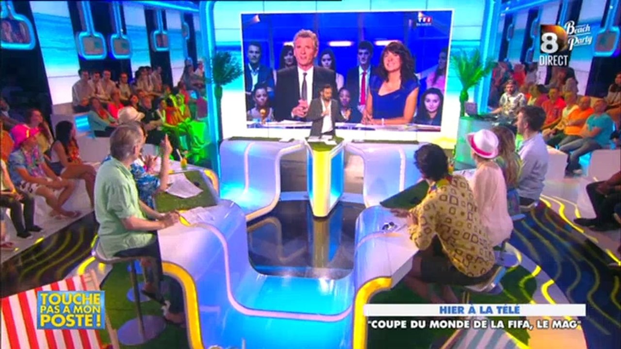 "Touche pas à mon poste" tacle le "Magazine de la Coupe du monde" de TF1