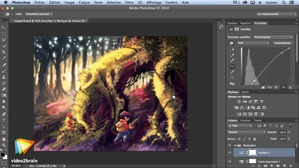 La peinture numérique avec Photoshop : trailer | video2brain.com