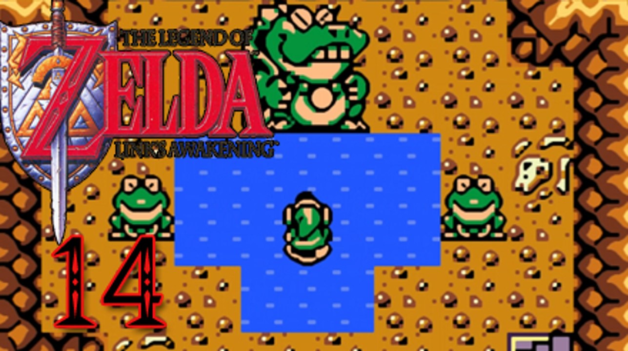 German Let's Play: The Legend of Zelda - Link's Awakening, Part 14, 'Der Froschrap'