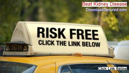 Beat Kidney Disease Reviewed (Watch my Review)