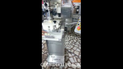 TMAK DOLGULU KURABIYE MAKINALARI - ÇEKİRDEKLİ POĞAÇA