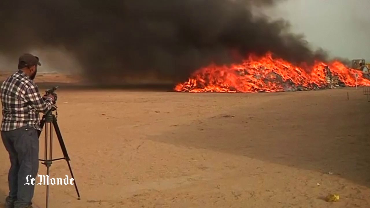 Au Pakistan, 55 tonnes de drogues partent en fumée