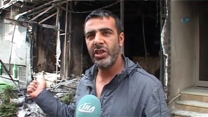 Bakın fırını nasıl kundakladılar..