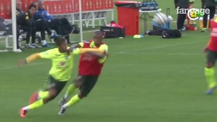 Mondiali, la clamorosa giocata di Neymar su Fernandinho durante la partitella