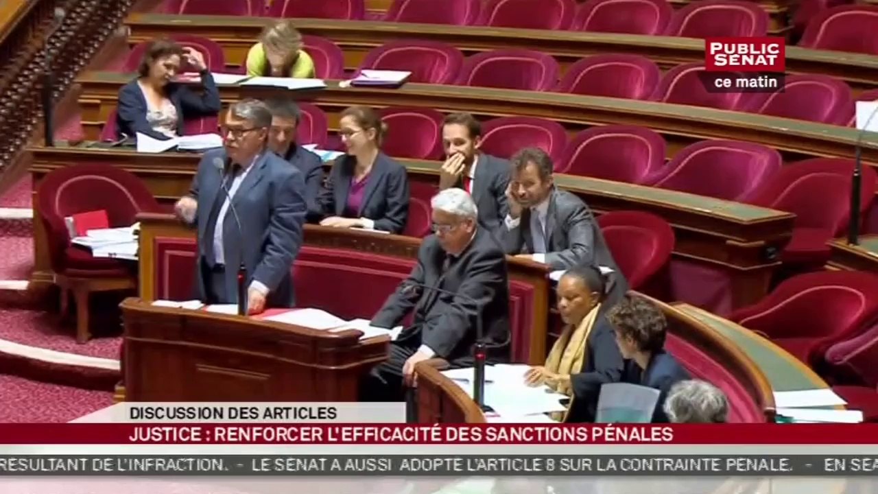 Suite du projet de loi tendant à renforcer l'efficacité des sanctions pénales - En séance