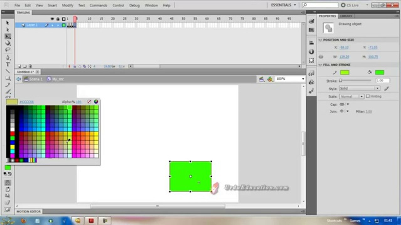 adobe flash cs5 complete urdu clases4