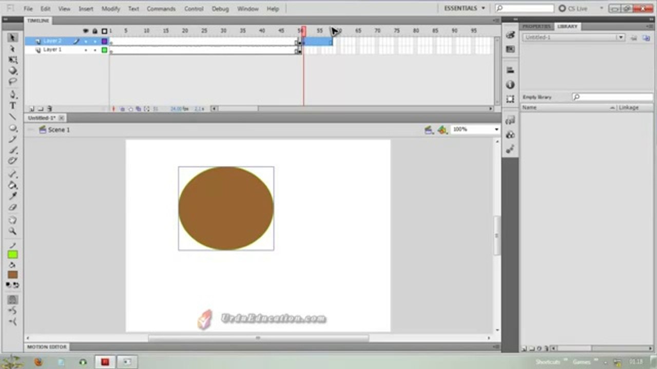 adobe flash cs5 complete urdu clases8
