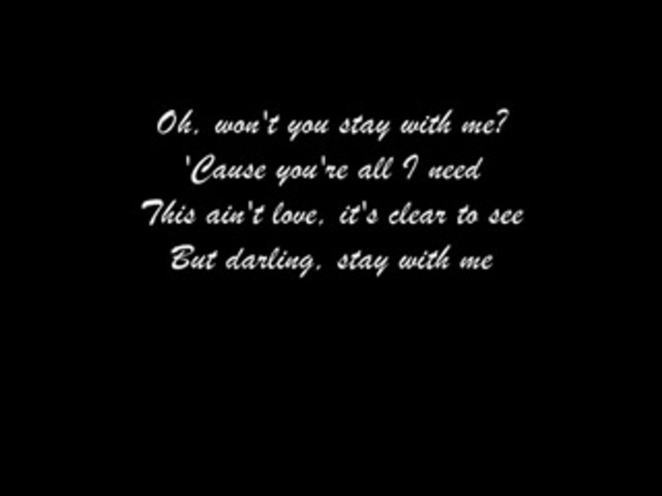 Sam Smith - Stay With Me ( LYRICS )