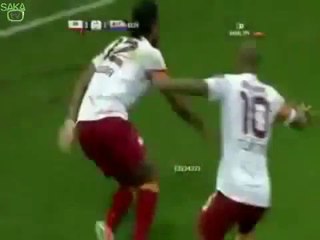 Sahada Çarpılan Drogba