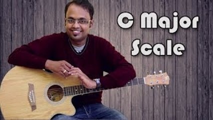 How To Play - C Major Scale - Guitar Lesson For Beginners
